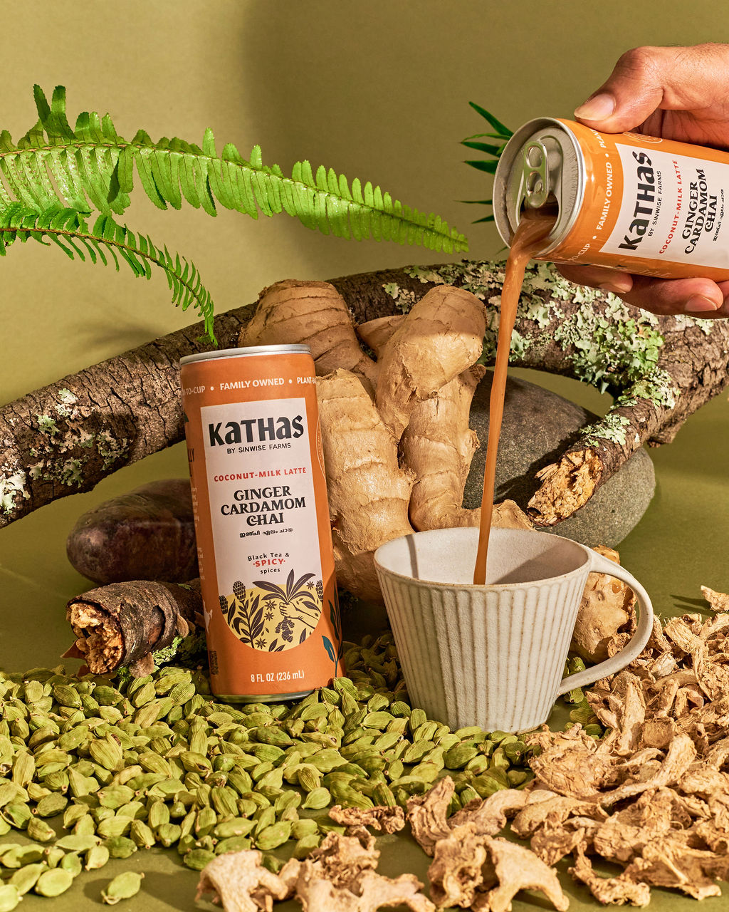 Ginger Chai (Coconut-Milk Latte)